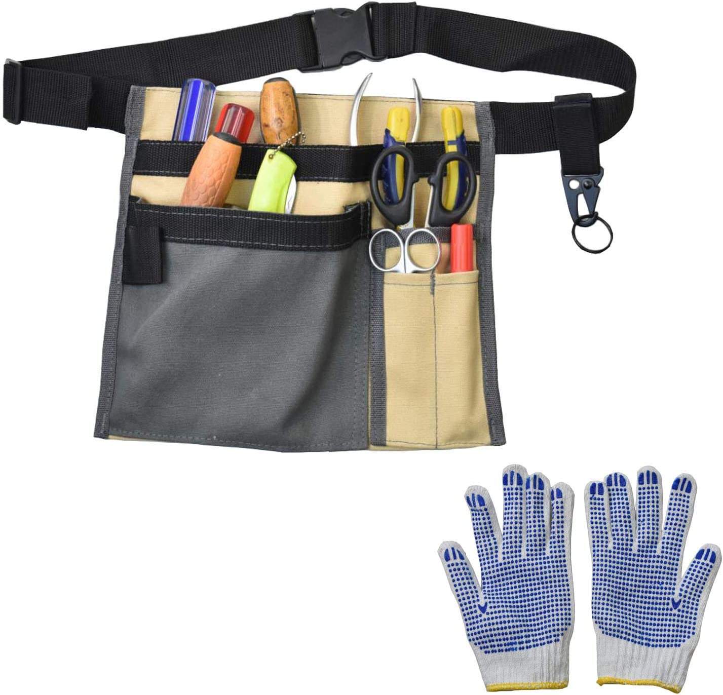  다기능 정원 앞치마 벨트 5 포켓 도구  패니 팩 