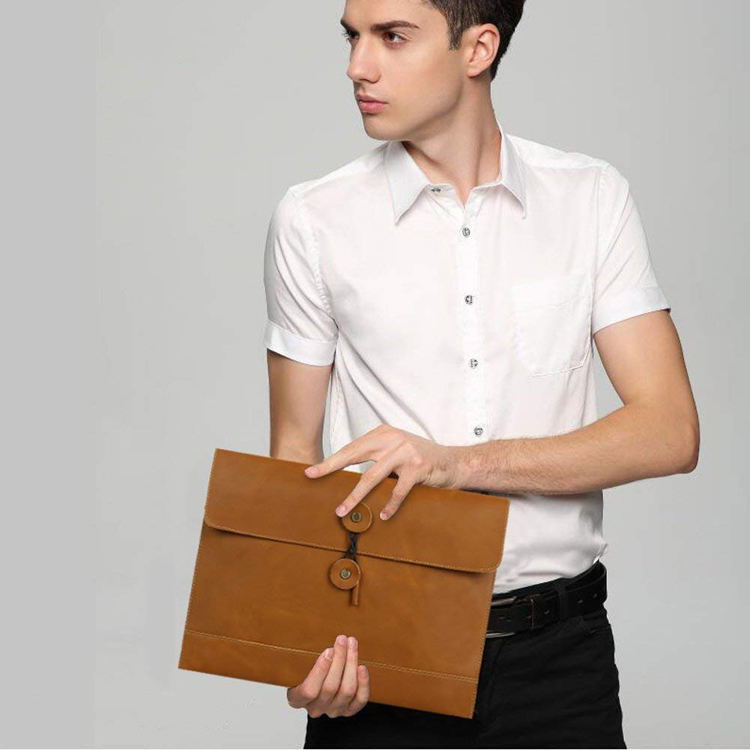 가죽 봉투 폴더 케이스 포트폴리오 망 슬리브 파일 홀더 자동차 문서 정리 가방