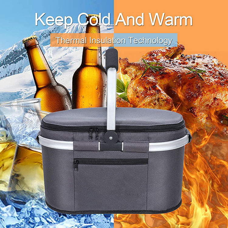 초대형 단열 피크닉 쿨러백 보온 가방 쿨러 도시락 가방
