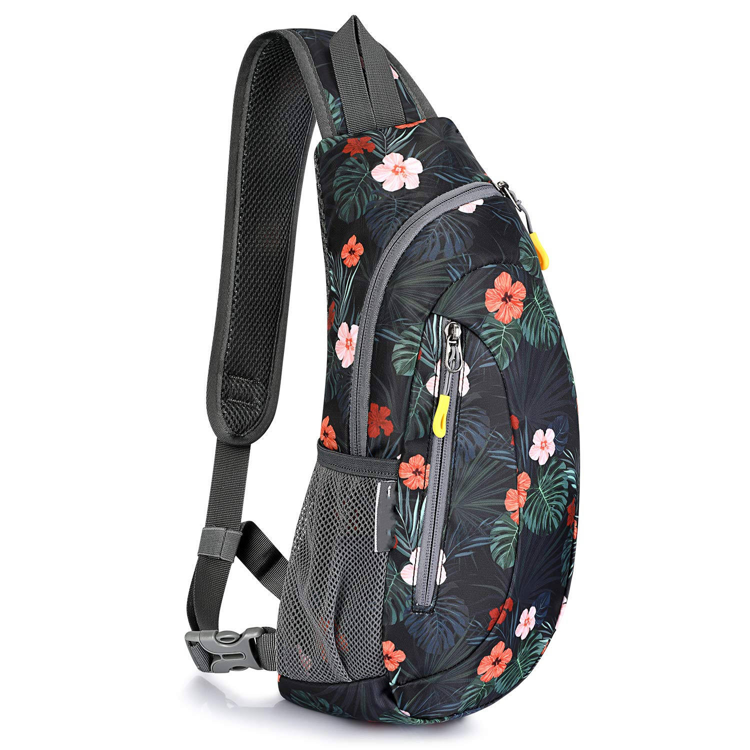  어깨 배낭 작은 크로스 슬링 배낭 여행 러닝 사이클링 