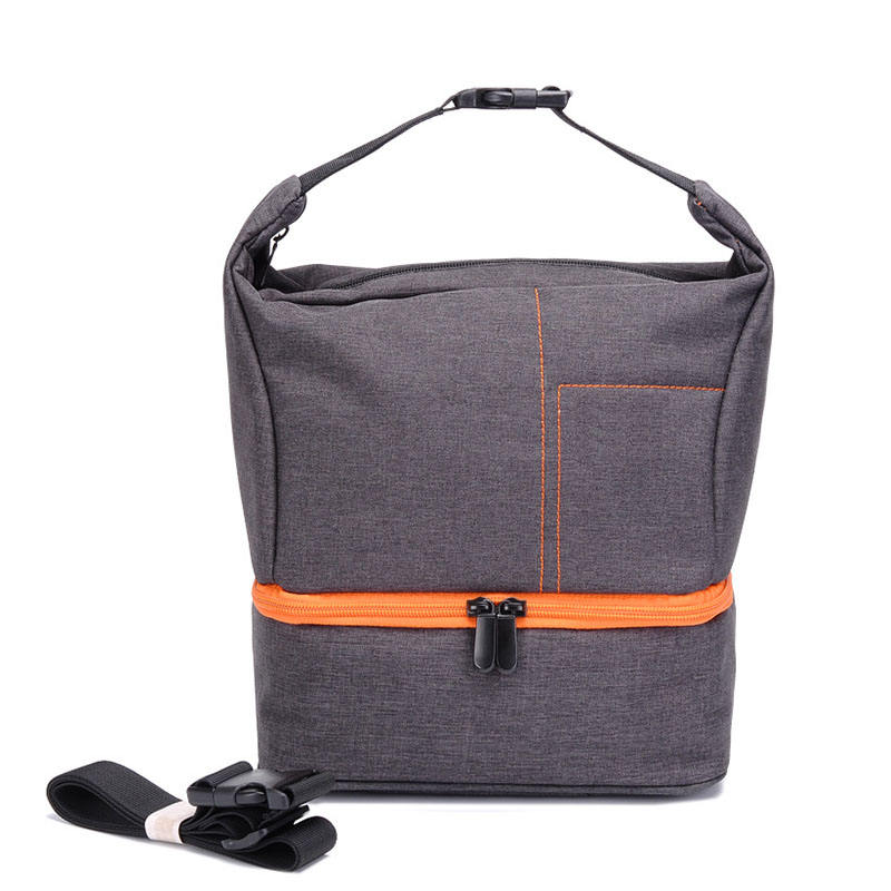 빈티지 방수 옥스포드 숄더 카메라 가방 여행을위한  