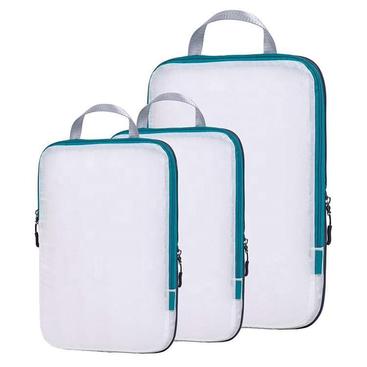 수하물 및 배낭용 압축 정리함 여행용 포장 큐브 3개 세트