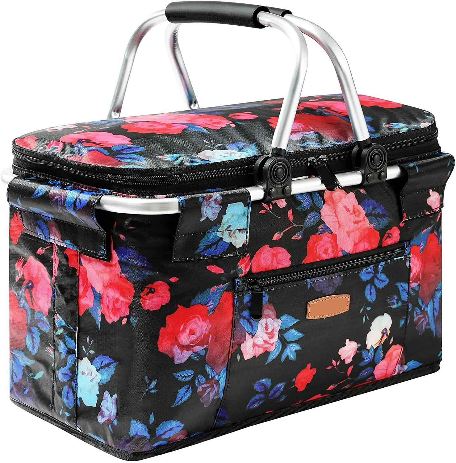 대용량 접이식 피크닉 맞춤형 야외 쿨러백