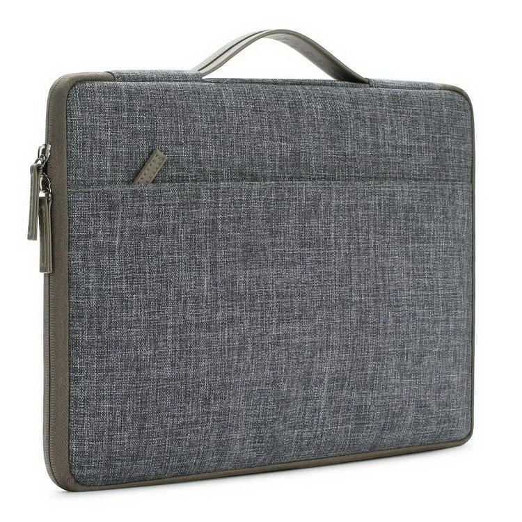 17 인치 노트북 슬리브 케이스 서류 가방 휴대용 운반 플러시 라이닝 노트북 슬리브 노트북 케이스 가방