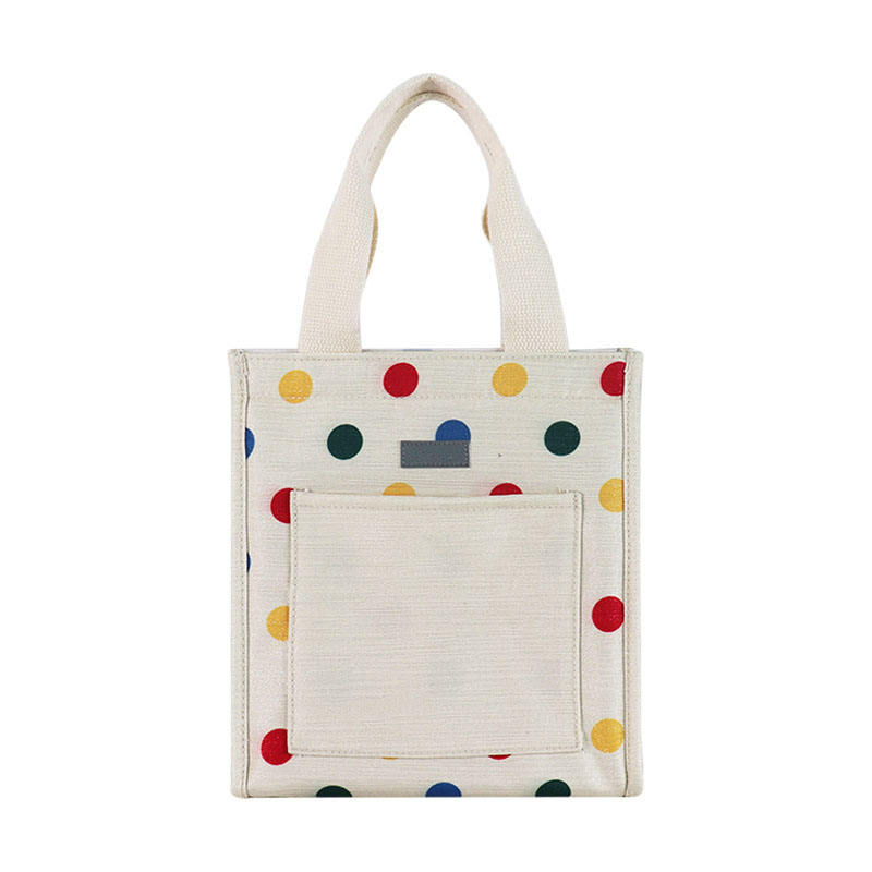 휴대용 캔버스  어린이 점심 가방 쿨러 가방 절연 패브릭