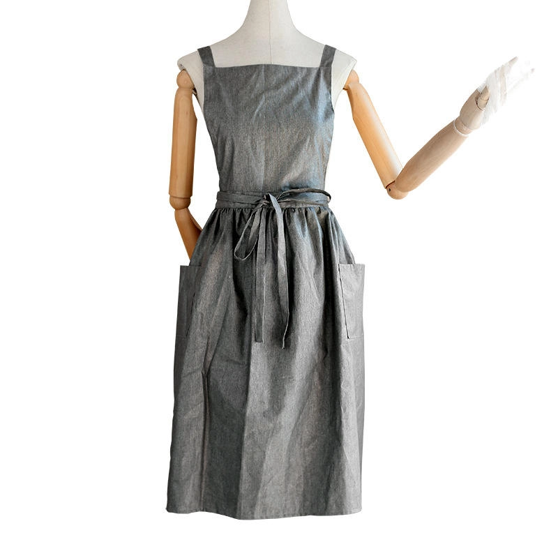 린넨 스타일리스트 앞치마 