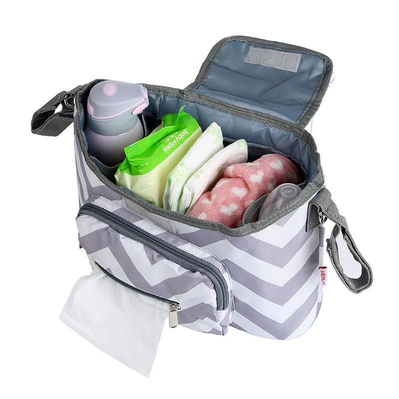 다목적 베이비  병 홀더 유모차 가방 방수 기저귀 