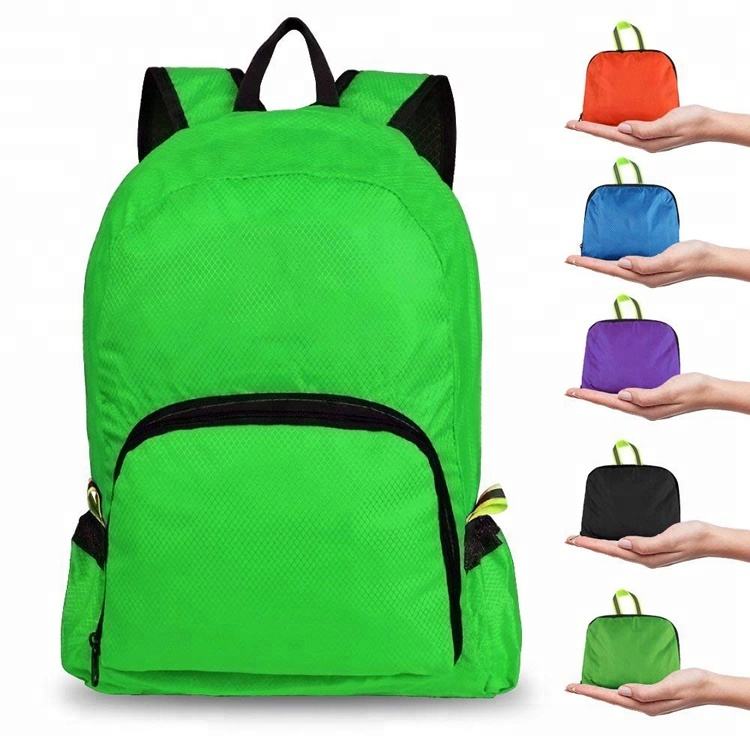 야외  나일론 방수 백백 여행 접이식 배낭