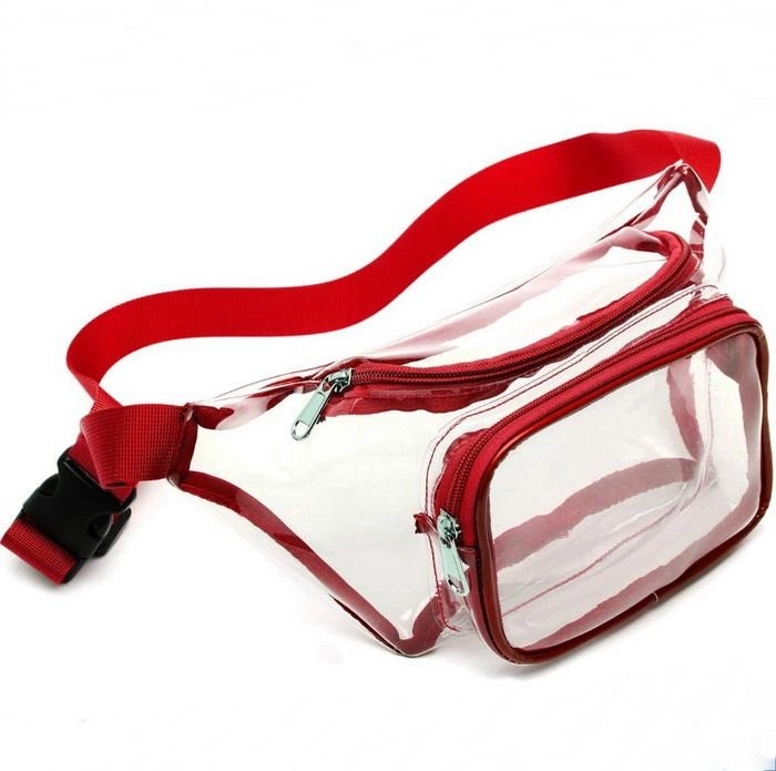 방수 투명 스포츠 허리 가방