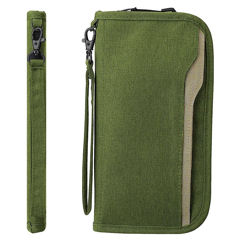 휴대용 손잡이가  키 홀더  여행  여권  문서 정리 주머니 