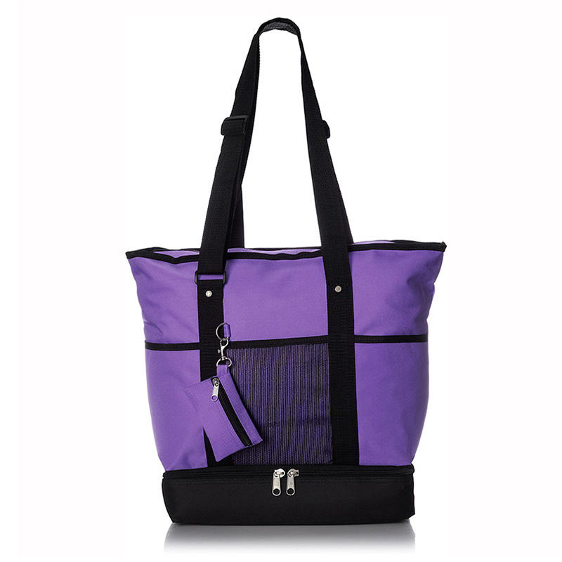 구두 구획 가진 여가 시간 체육관  어깨에 매는 끈달린 가방 