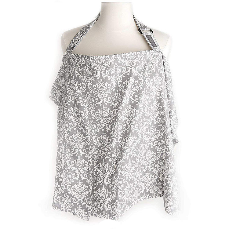 모유 수유  Burp Cloth에 수 놓은 간호 커버 Best Apron Cover Up