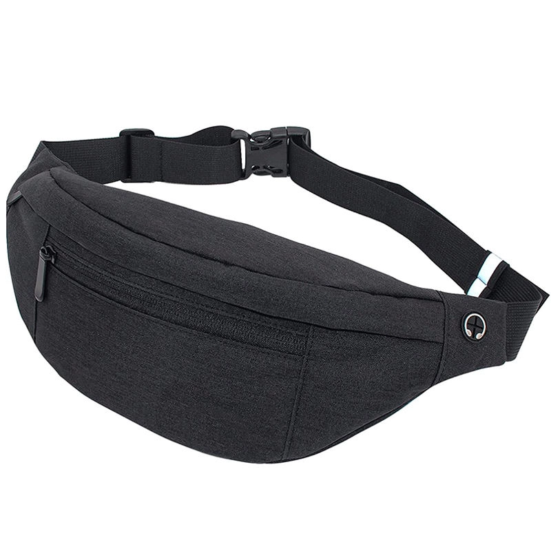 조정 가능한 스트랩 방수 벨트가있는 사용자 정의 로고 크로스 바디 패니 팩