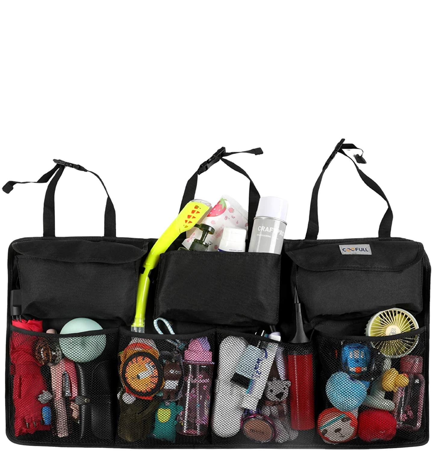 자동차 트렁크  방수 슈퍼 용량 확대 7 포켓 자동차 스토리지   