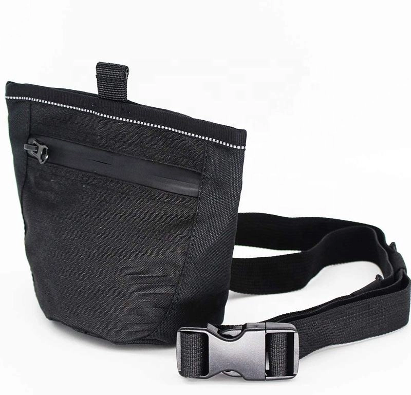 더블 방수 개 취급 훈련 주머니 마그네틱 클로저 애완 동물 치료 가방 