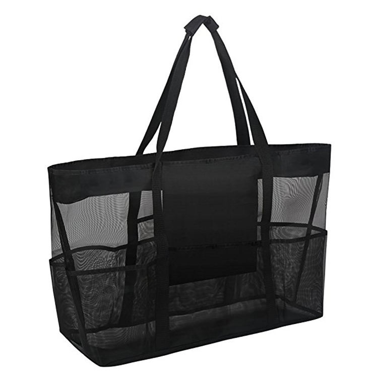 옥외  방수  바닷가 메시 끈달린 가방 