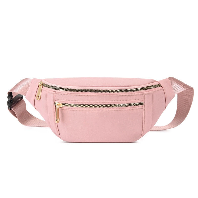 유행 방수 옥스포드 실용적인 엉덩이 팩 허리 지퍼 부대 