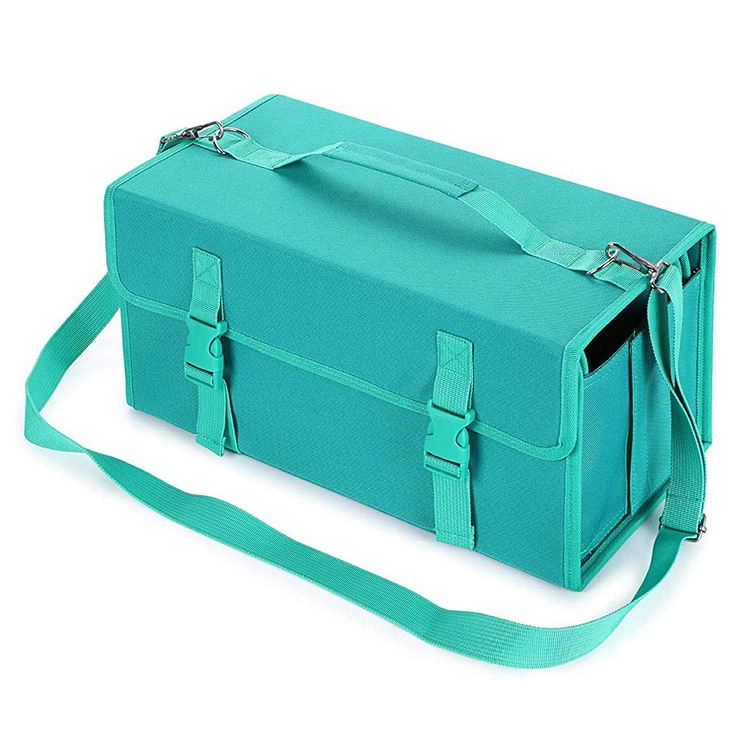 접이식 대용량 마커 홀더 171 슬롯 마크 펜 스토리지 주최자 야외 스케치를위한 휴대용 가방 