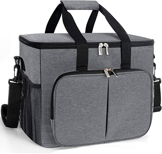 여행용 접는 누수 방지 휴대용 대형 절연점심 소프트 쿨러 토트 백 
