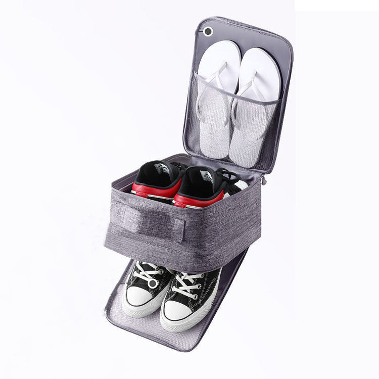 메시 방수 여행 신발 상자 운동화 저장 부대 