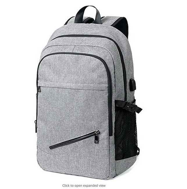 USB 충전 포트 학교 방수 배낭 가방