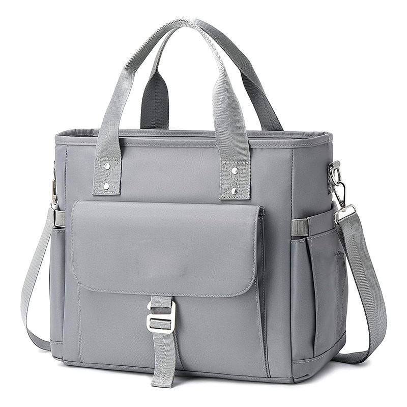 쿨러 가방  패브릭 점심 식품 가방절연 쿨러 토트 백