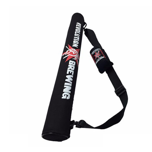 6팩 절연 튜브 쿨러, 싱글 스트랩 맥주 캔 슬링 쿨러 백팩