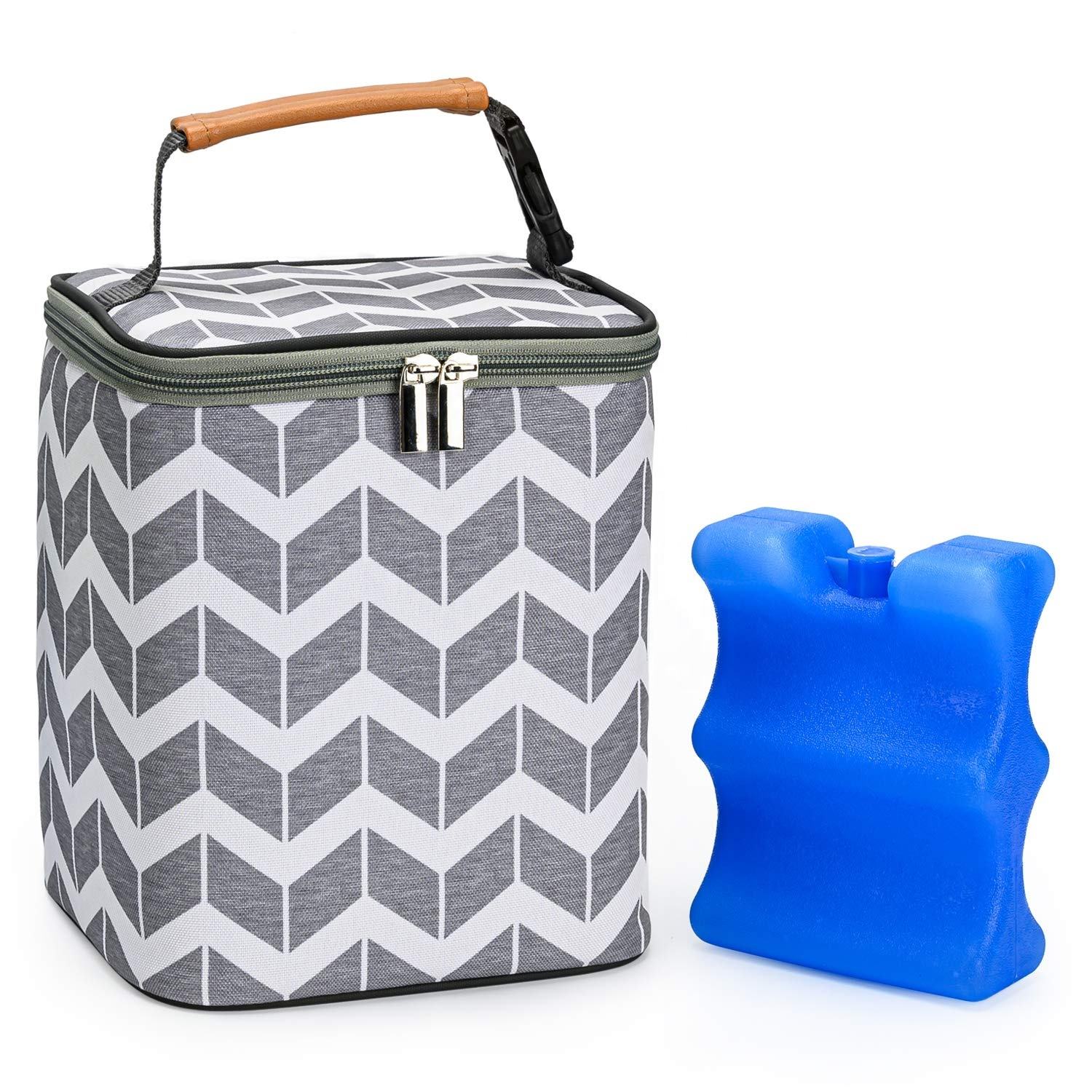 대용량  아기 병 얼음 팩  모유 용  쿨러 백 