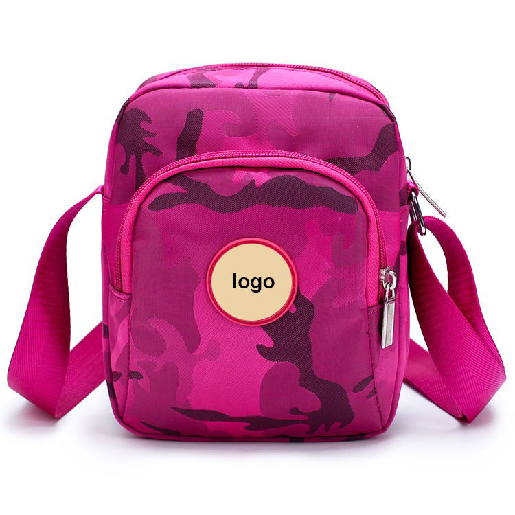 방수 옥스포드 도난 방지  크로스 바디 여성 소형 메신저 백