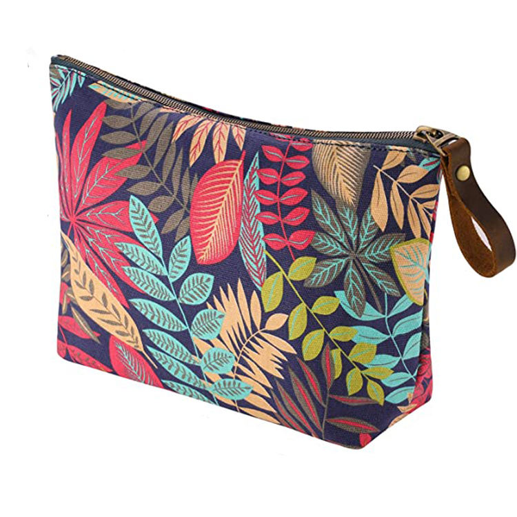 인쇄 면화 작은 화장품  캔버스 메이크업 