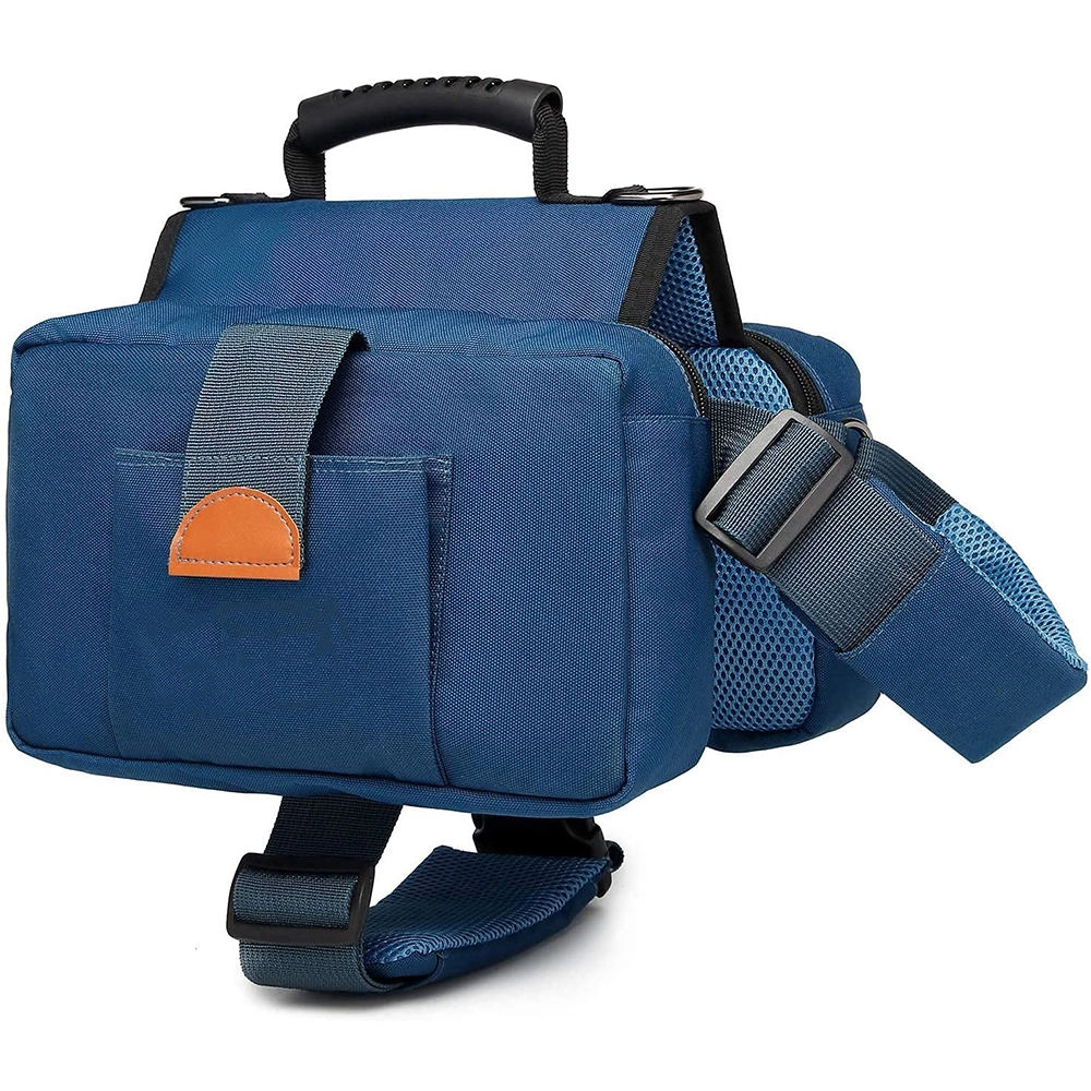 개 팩 하운드 여행 캠핑 하이킹 배낭 중형 및 대형 개용 안장 가방 배낭