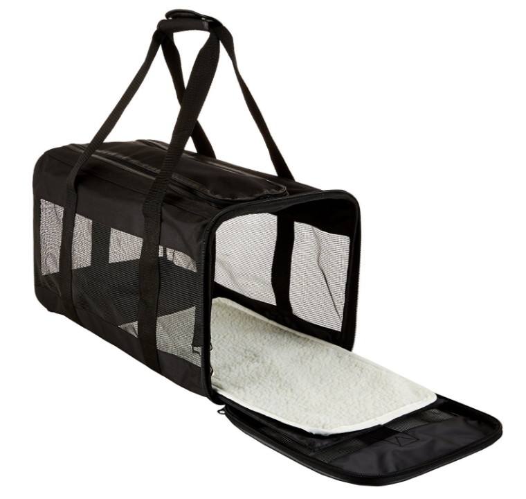 개 또는 고양이용 애완동물 캐리어 가방 소프트 사이드 애완동물 여행용 캐리어