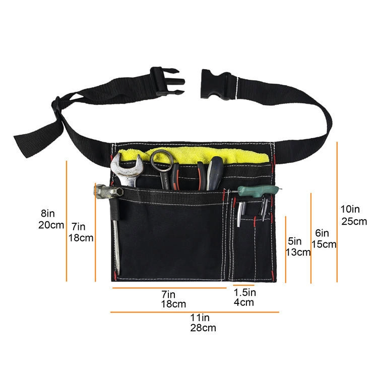 정원 공예 키트 야외 캔버스 휴대용 대용량 스토리지 화니 팩 