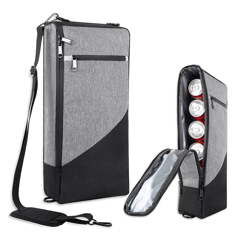 방수  와인 병 맥주  6캔 골프 절연 쿨러 가방 야외 스포츠 피크닉 