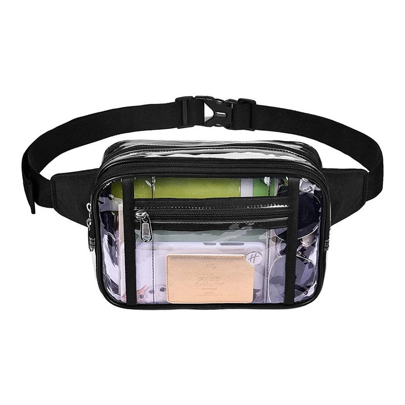 방수 클리어 허리 클리어 패니 팩 