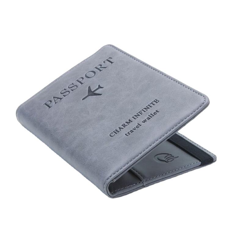 여권 홀더 비즈니스  가죽 신용 카드 케이스 여행 지갑 홀더 