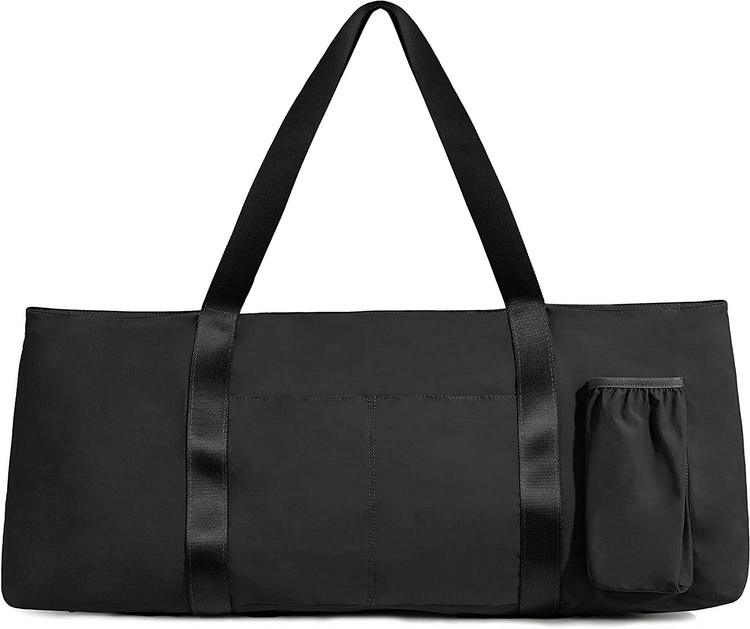 대형  디자인  체육관 통기성 코튼 요가 매트 가방 