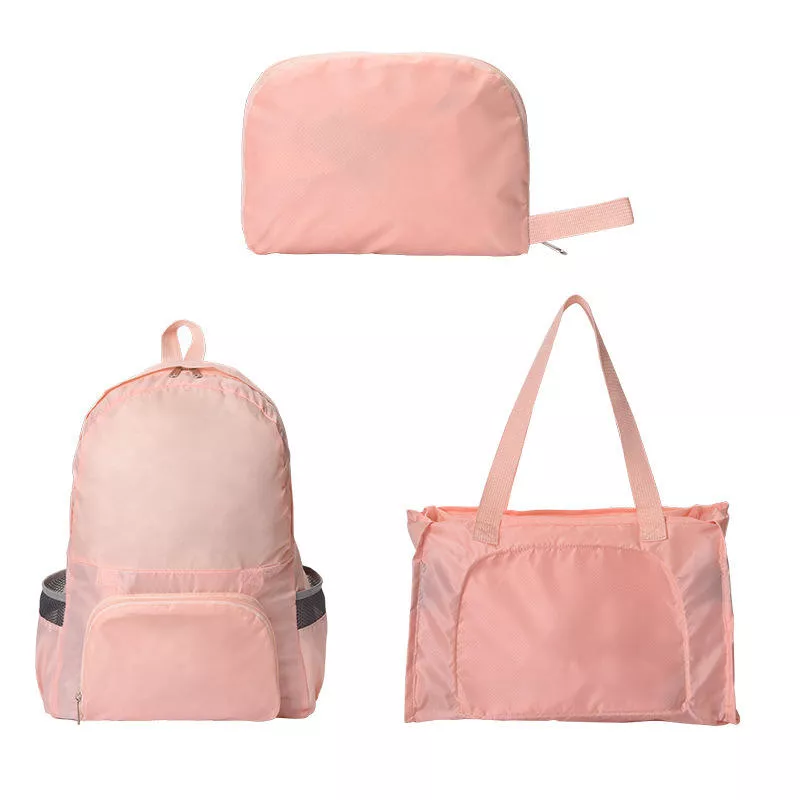 초경량 접이식 캠핑 야외 여행   토트 학교 배낭