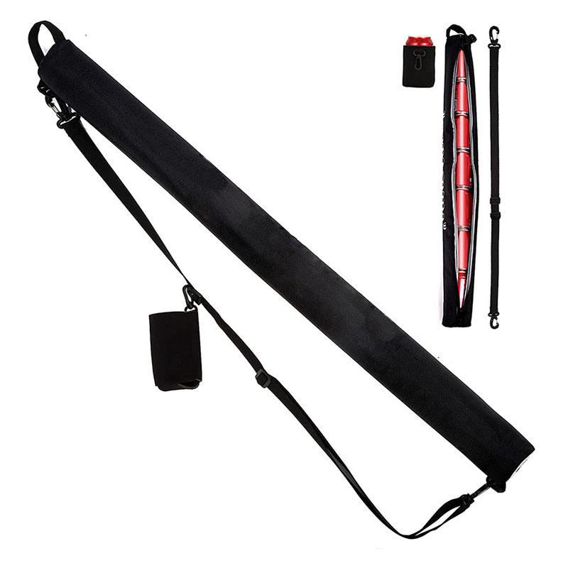 야외 스포츠 7 맥주  골프 맥주 쿨러 튜브 캔 홀더 절연 슬리브 가방 