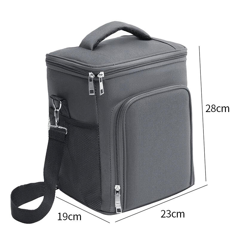 대용량 누출 방지 토트 절연 와인 병 맥주 쿨러 백 