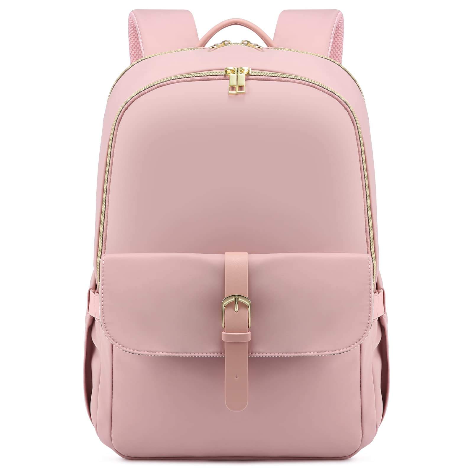 핑크 방수 레저  팩 학교 책 가방 여자 노트북 배낭 