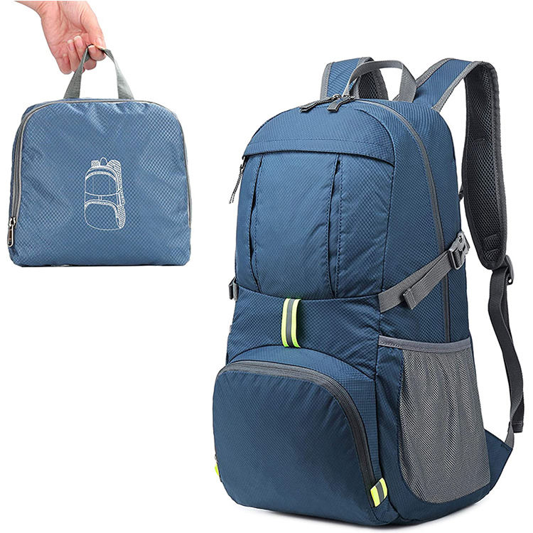 방수 야외 여행 하이킹 접이식  접을 수있는 배낭