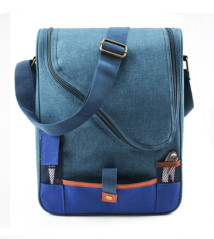 야외 방수 누출 방지 피크닉 대용량 와인 토트 백 