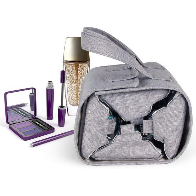 고품질  망 롤업 세면 용품  여행용 보관 가방