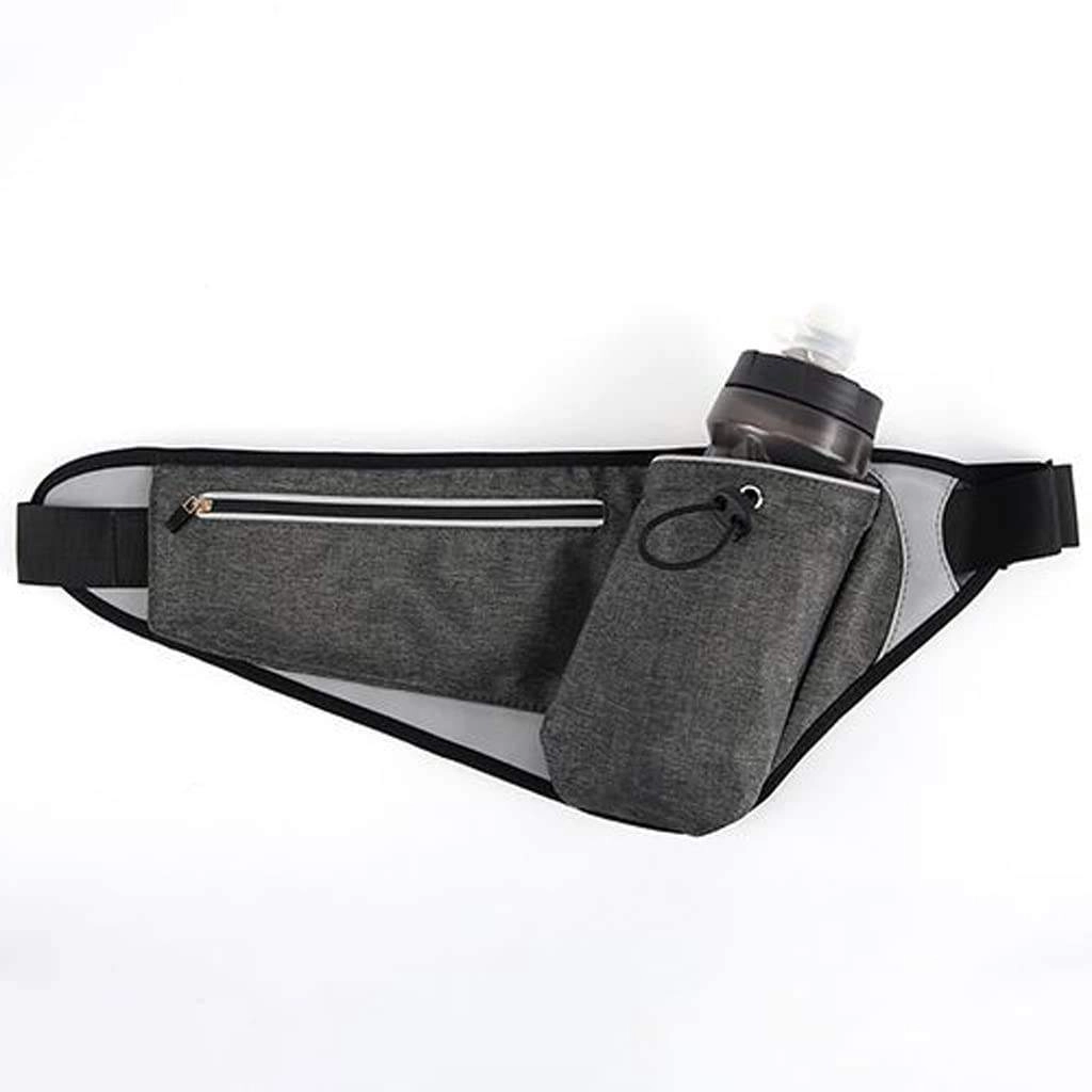 물병 홀더가 있는 방수 하이킹 사이클링 러닝 벨트 허리 가방 