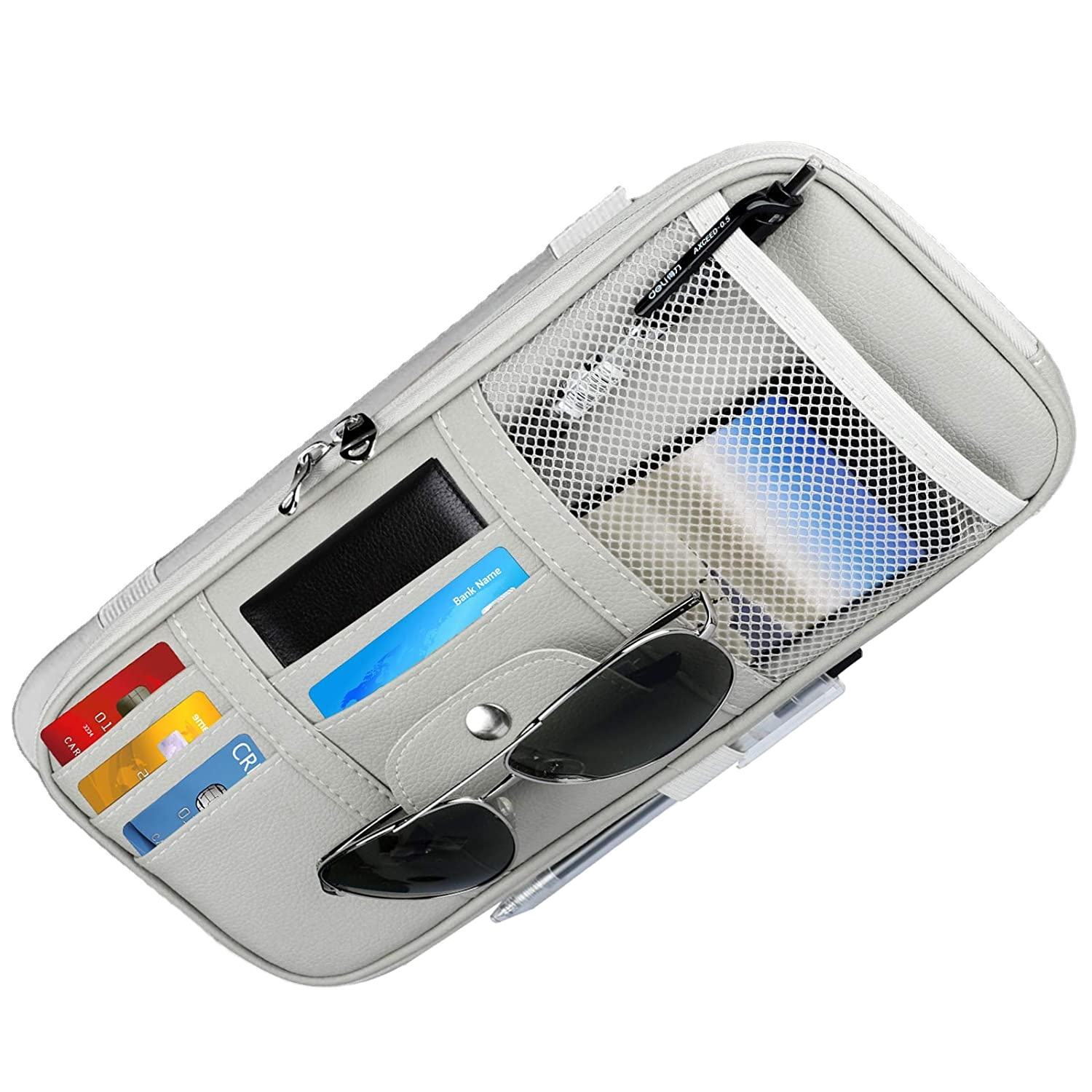  라이센스 펜  등록 홀더 문서 자동차 트럭 SUV 보관 주머니