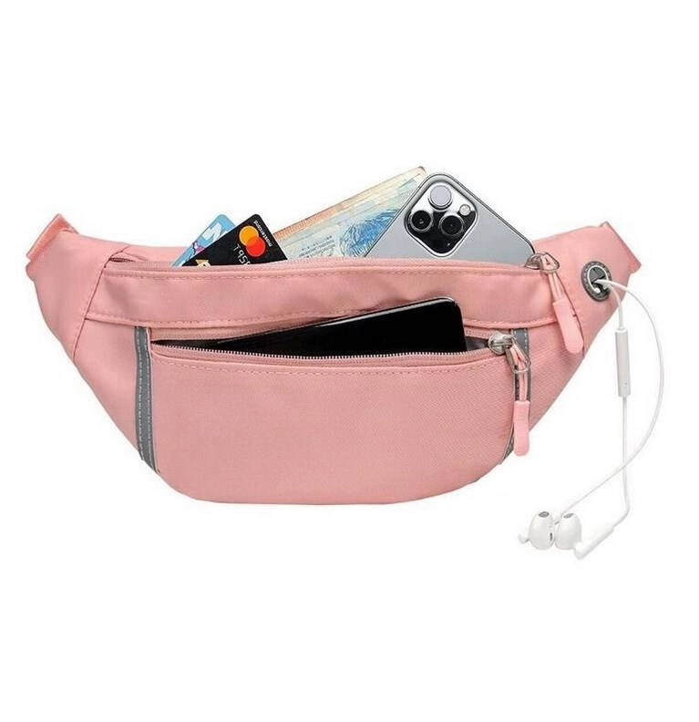 럭셔리 방수 여성 스포츠 러닝 전화 벨트 크로스 바디 가슴 슬링 어깨 허리 가방
