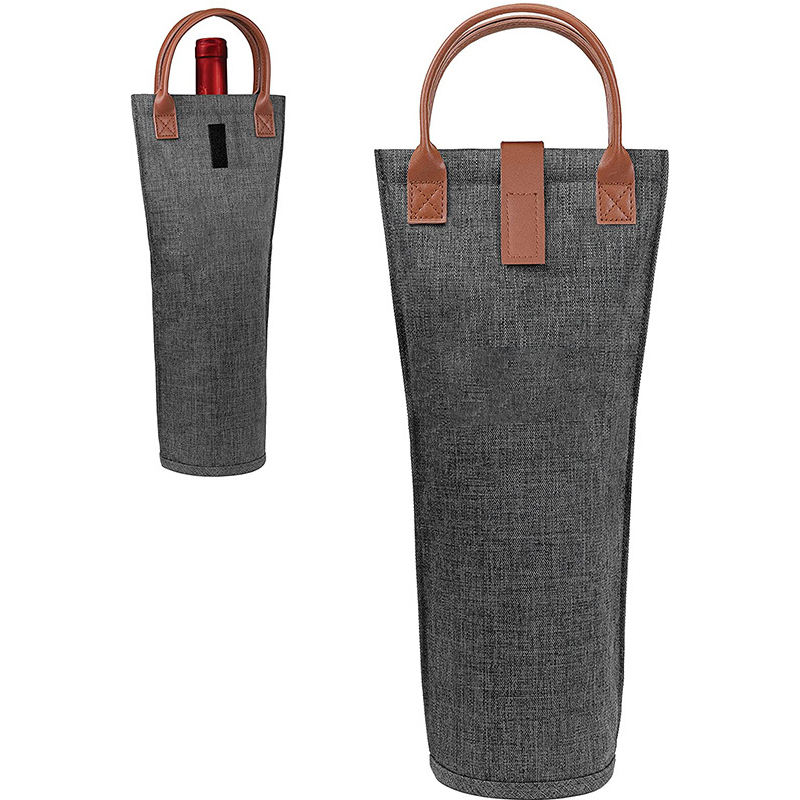  휴대용 방수 고품질 절연 쿨러 캐리어 토트 백 와인 싱글