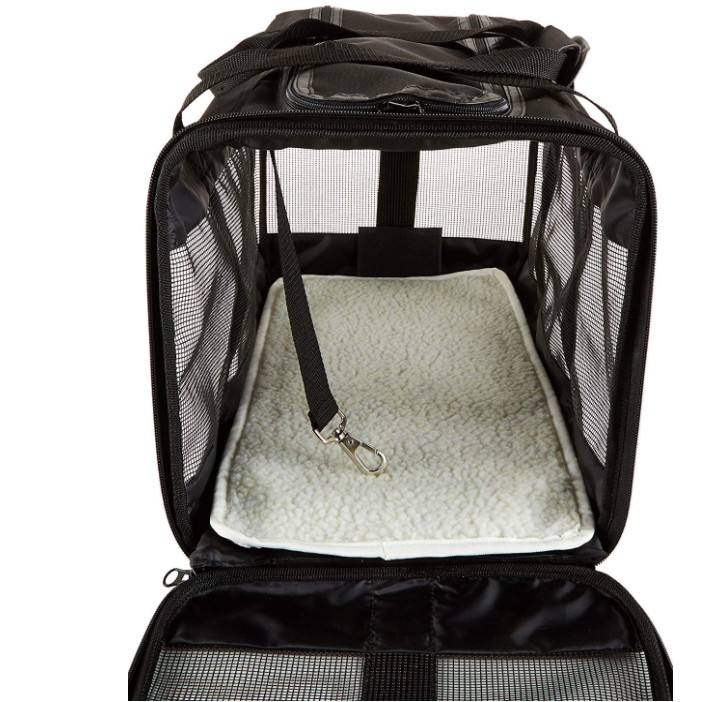 개 또는 고양이용 애완동물 캐리어 가방 소프트 사이드 애완동물 여행용 캐리어