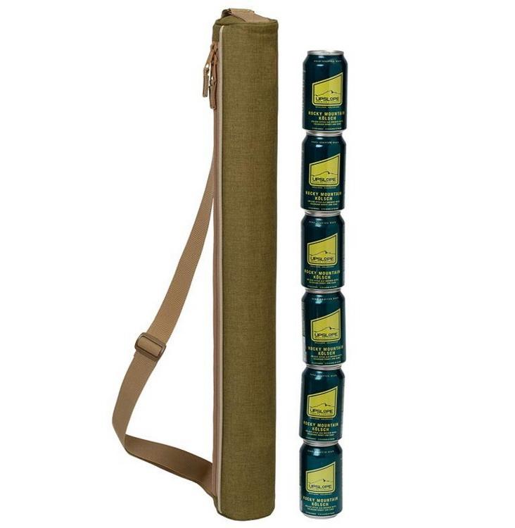 방수 맥주 캐리어 홀더 방수 6 캔 튜브 슬링절연 골프 가방 쿨러